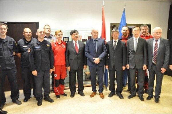 HCK sudjelovao na sastanku sa zamjenikom ministra za izvanredne situacije NR Kine Fu Jianhuom 